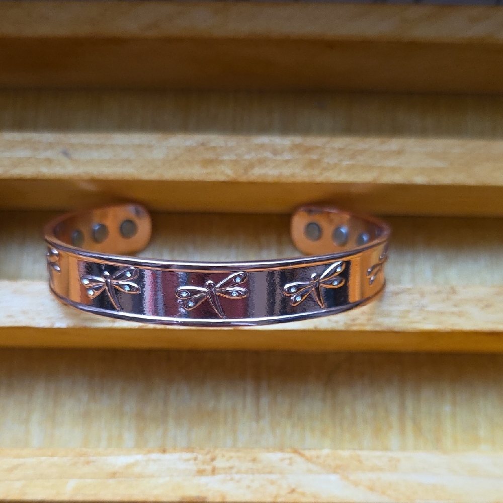Elegant Rose Gold Cuff Bracelet